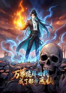 AI动漫第九次日落海报